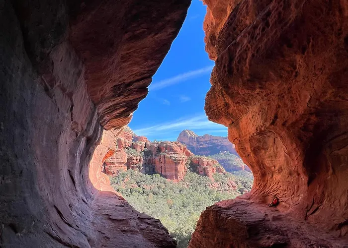 Ferienhaus Trendy 3br In Sedona: Hot Tub/fire-pit /central Location