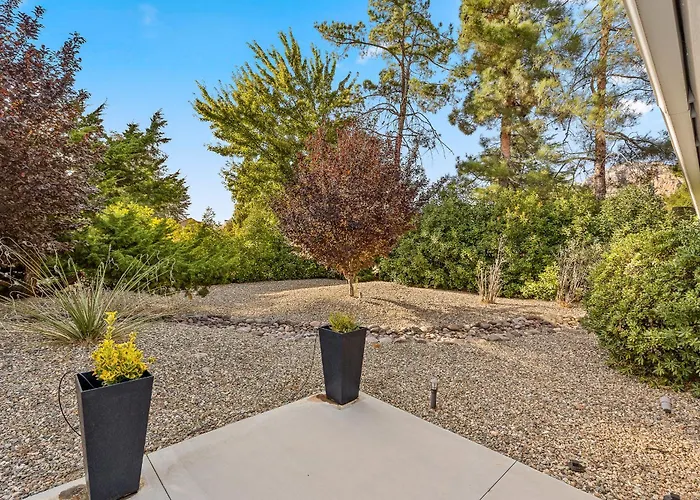Ferienhaus Trendy 3br In Sedona: Hot Tub/fire-pit /central Location Sedona