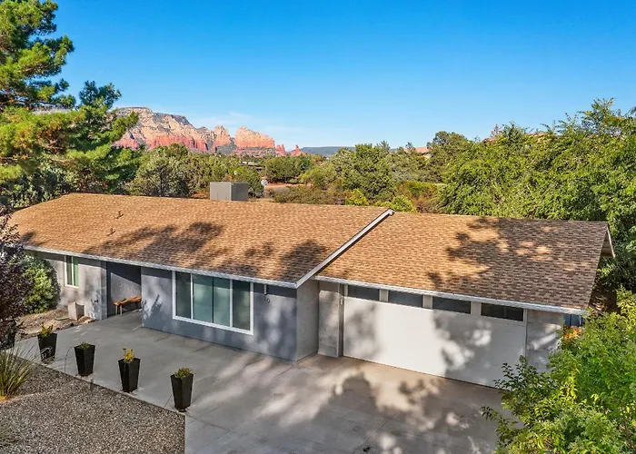 Ferienhaus Trendy 3br In Sedona: Hot Tub/fire-pit /central Location